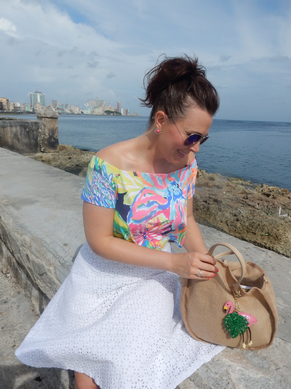 Cuba, Havana, Cuban Style, Cuban Flair, how to dress in cuba, sarah in style, sarah meyer, sarahinstyle.com, windy city bloggers, fashion blogger, style blogger, travel recommendations, travel ideas, cuba travel, travel blogger, travel blog, how to dress in cuba, lilly pulitzer, LOFT, Birkenstock, Charming Charlie, H&M, stylefile, white hot summer, summer whites