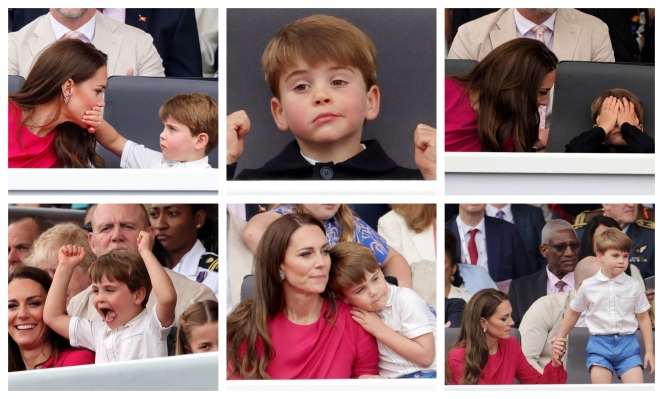 The many faces of Prince Louis